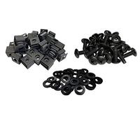 rackgold slide-on M6 tuercas y tornillos w/arandelas), color - hechas en Estados Unidos.