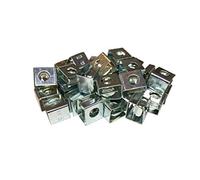 RackGold Zinc 12 - 24 Slide-on Jaula Tuercas 25 Unidades - Hechas En Estados Unidos. Y Garantía De por Vida