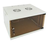 RackMatic - Armario Rack 19" Mural de 6U Blanco SOHOrack 540x450x312 mm