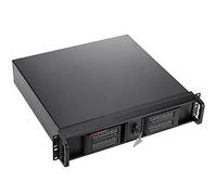RackMatic - Caja Rack 19" IPC Micro-ATX Mini-ITX 2U 3x3.5 1x5.25 Profundidad 424 mm