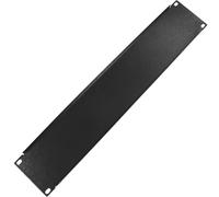 RackMatic - Panel Ciego de 2U para Armario Rack 19" Tapa Negra