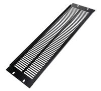 RackMatic - Panel de rejilla de 3U para armario rack 19" Tapa de ventilación negra
