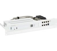 Rackmount.IT RM-SR-T15I - Kit de montaje en rack industrial para cortafuegos Sophos XGS 107, XGS 107w, XGS 116, XGS 116w, XGS 126 y XGS 136 - 1.3U, puertos frontales, acero blanco señal (RM-SR-T15I)