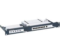 Rackmount.IT RM-UB-T8 - Kit de montaje en rack para puntos de acceso al aire libre U7-Pro, U7-Pro-Max y U7 - 1U, puertos frontales, acero blanco señal (RM-UB-T8)