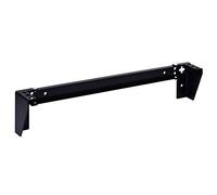 RackPath Estante vertical de montaje en pared de 1U - Soporte de montaje vertical de 125 libras de capacidad