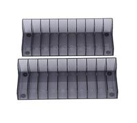 Racks de Almacenamiento CD Juegos, Soporte Almacenamientos Caja Tarjeta Juego con Cortes Precisos e Interfaces Disco Estuche para Tarjetas Soportes Escritorio Videojuegos Torre Videojueg(Paquete 2)