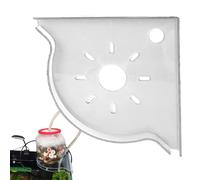 Racks de fragmentos para tanque de arrecife, soporte de fragmento de coral | Triángulo Estante de esquina de Fish Tank | Soporte de almacenamiento en el hogar, accesorios de arrecifes para usuarios do