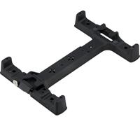 Racktime Adaptador de sistemas Snapit 2.0 con candado negro con pies de bolsa