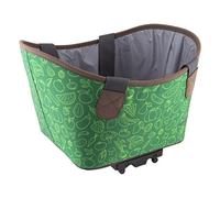 Racktime Agnetha Cesta para Bicicleta, Unisex Adulto, Verde, Size