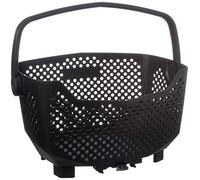 Racktime Cesta con sistema Edge negra 43x24x29 cm
