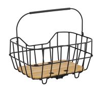 Racktime Cesta de bicicleta Baskit Breeze 2.0 negro 25 litros