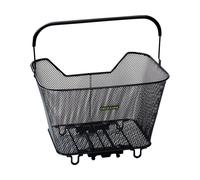 Racktime Cesta para bicicletas Bask-it Large negro 23 litros
