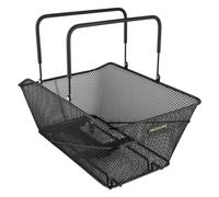 Racktime Cesta portaequipajes para Bicicleta de Adulto de 12 litros, Color Negro