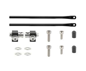 Racktime Kit de Montaje Basic 2.0 Fold IT 2.0 Eco para fijación de portaequipajes Negro