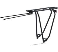 Racktime Portaequipajes Shine Evo light 2.0 con luz trasera para E-Bikes negro 28"