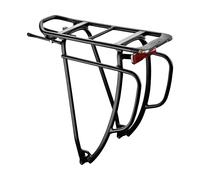 Racktime Portaequipajes Shine Evo Tour para funcionamiento con dinamo negro 26/28"
