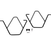 Racktime Soportes laterales para portaequipajes Clip-it negro one_size