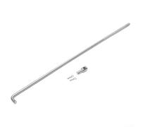 Rackumic Acelerador de clip de coche de enlace de acero ajustable para Chevrolet para CAMARO 1967 1968 1969 mejorado para respuesta plata 14.96 pulgadas