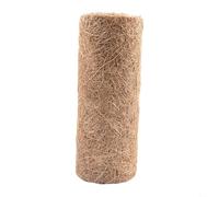 Rackumic Alfombrilla de palma de coco cortable, forro de fibra natural, suelo de hábitat de reptiles para colgar cestas, jarrones, terrarios, retención de suelo, circulación de aire y agua (20 x 100