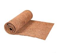 Rackumic Alfombrilla de palma de coco de coco cortable, fibra de coco natural gruesa de 0,3 a 0,4 cm para cestas colgantes, jarrones, terrarios y hábitats de reptiles (60 x 100 cm)