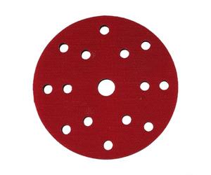 Rackumic Almohadilla de respaldo de disco de lijado de 6 pulgadas con 15 agujeros para paletas neumáticas o eléctricas para limpiar los desechos y mejorar los resultados de lijado orbital
