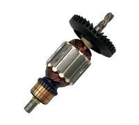 Rackumic Armadura para Bosch 10RE 10mm Taladro de mano Rotor Anclaje Estator Unidad de repuesto Construcción de metal Herramienta de reparación rápida Marrón 126x54mm Tamaño