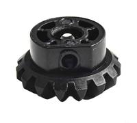 Rackumic Bevel Gear 2610015042 para GTS10 Pieza de sierra de mesa de repuesto compatible con herramientas eléctricas BOSCH Unidad de equipo de taller Construcción de metal para proyectos de bricolaje