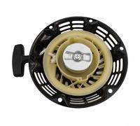 Rackumic Cable de arranque de retroceso para cortacésped, carcasa de metal compatible con Honda GX120 para GX140 para GX200 160F 168F 168FB motor pequeño herramienta de jardín diámetro exterior 175 mm