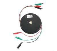 Rackumic Cables de prueba retráctiles de 2 cables de 9 m calibre 18 de cobre para coche, barco, remolque, diagnóstico eléctrico, entusiastas del bricolaje, profesionales, caja compacta y operación de