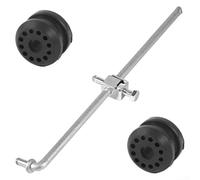 Rackumic Caja de Transferencia Varillaje de Control de Cambio 52105555AA Set Aleación de Aluminio Acero Inoxidable 31.5cm para Dodge para RAM 1500 2500 3500 Series 2002 a 2005 Modelos Plata T