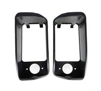 Rackumic Carcasa de faro delantero para carritos de golf DS 1993 para adelante, juego de cubierta de repuesto de plástico negro lado izquierdo y derecho, elegante pieza de actualización, conjunto de