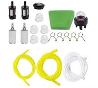 Rackumic Conjunto de filtro y tubo para piezas de motosierra Craftsman con construcción para un funcionamiento eficiente en trabajos de jardín por los usuarios, 1 paquete (juego de 17 piezas de 30 cm)