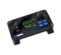 Rackumic Controlador de motor ajustable de doble canal para generador de señal PWM para entrenamiento educativo Proyectos creativos de bricolaje 1Hz-150kHz DC 5-24V ABS negro