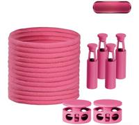 Rackumic Cordones sin atar con clips de hebilla de metal para adultos y cierres elásticos para zapatos atléticos, botas, uso casual, ajuste seguro, listado de padres ()