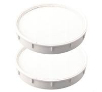 Rackumic Filtro de aspiradora compatible con VC 3 1.198-125.0 y material de papel de filtro, diseño lavable que ayuda a mantener una fuerte succión y prolongar la vida útil del motor, tamaño de 12,3 x