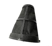Rackumic Filtro de aspiradora para IRIS CF-FT1 FAC2C lavable reutilizable elemento de filtro blanco pantalla de filtro negro 25 bolsas de filtro para limpieza del hogar (B)