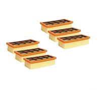Rackumic Filtro de cartucho para kfi 3310 para Kärcher para aspiradoras wd | Ajuste personalizado para kärcher para la serie WD/MV, aspiración en seco y húmedo, no necesita bolsa, fácil montaje de giro