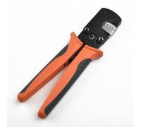 Rackumic Herramienta de crimpado de conector en miniatura 0.03-0.52 mm² 32-20AWG, crimpadora de alambre de trinquete con mandíbulas EDM para Molex CLIK-Mate PicoBlade para jst SHD TYCO D-100 arnés de