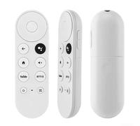 Rackumic Mando a distancia por voz para modelos de TV SnowHD G9N9N GA01409-US GA01920-US GA01919-US GA01923-US GA02463, unidad de repuesto de plástico blanco