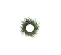 Rackumic Mantel individual de Navidad con aguja de pino artificial, mesa realista de polietileno para camino con hierba de paja, elegante para decoración festiva de Europa occidental para comedor