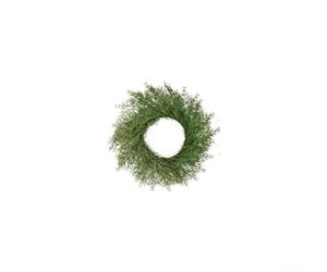 Rackumic Mantel individual de Navidad con aguja de pino artificial, mesa realista de polietileno para camino con hierba de paja, elegante para decoración festiva de Europa occidental para comedor