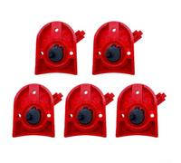Rackumic Martillo eléctrico Interruptor de cambio de marchas para modo de funcionamiento sin costuras, cambio de perforación, tareas de cincelado, juego de repuesto de componentes de plástico rojo, 6
