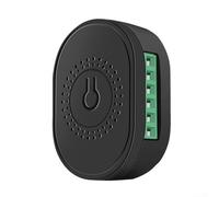 Rackumic Módulo de interruptor de luz WiFi RF433 16A 2 vías para Tuya Smart y para aplicación SMARTLIFE Control remoto de voz compatible con ALEXA para ECHO y para TMALL ABS Vivienda 59x42x20mm