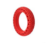 Rackumic Neumático Hycomb sólido de 8.5 pulgadas para Xiaomi para M365 Pro, rueda de repuesto para scooter eléctrico con absorción de golpes, goma antideslizante (rojo)