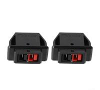 Rackumic Panel de soporte de montaje de conector 30 A 45 A 600 V 2 pines soporte unipolar para almacenamiento de energía solar EV carretilla elevadora aplicaciones marinas (2 piezas)