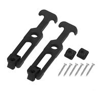 Rackumic Paquete de 2 cierres de metal de 5.9 pulgadas para caja de herramientas, carrito de golf, vehículo, motor, refrigerador, capó