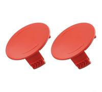 Rackumic Paquete de 2 tapas de bobina para recortadora Bosch 23-37 de cuerda sustituye a F016F04841 7405, cubierta ABS de alta resistencia que se ajusta en su lugar sin herramientas