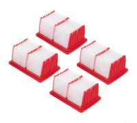 Rackumic para filtro de para polvo para Bosch GDE28D Extracción de Humo(4 PACK)