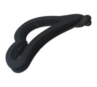 Rackumic Pinza de plátano acrílico en forma de corazón para mujer, accesorios para el cabello grandes y mate, para coletas, moños, estilos de media altura, agarre seguro, romántico, amor a la moda