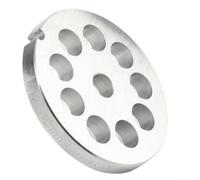 Rackumic Placa de molinillo de carne de 69 mm, disco de acero inoxidable 402 para 12 tipos de molinillos de carne comerciales, borde liso, diseño grueso, reemplazo seguro para alimentos (12 mm)